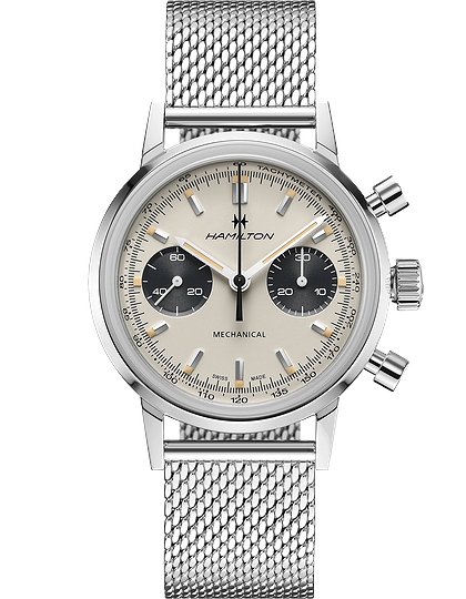 Vīriešu pulkstenis / unisex  HAMILTON, American Classic Intra-Matic Chronograph H / 40mm, SKU: H38429110 | dimax.lv