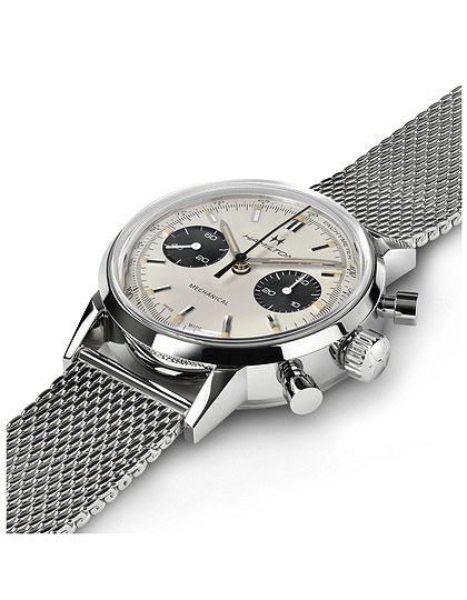 Men's watch / unisex  HAMILTON, American Classic Intra-Matic Chronograph H / 40mm, SKU: H38429110 | dimax.lv