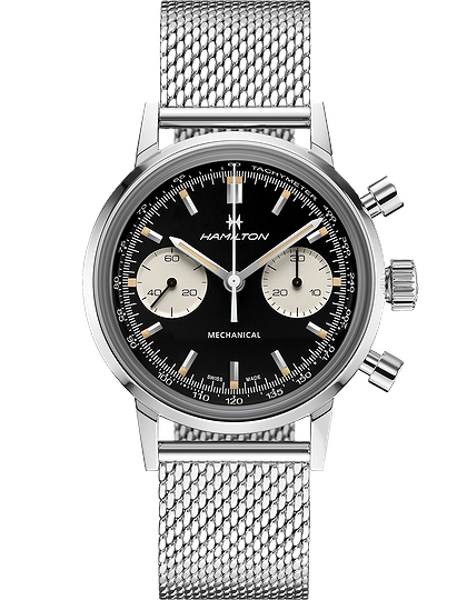 Vīriešu pulkstenis / unisex  HAMILTON, American Classic Intra-Matic Chronograph H / 40mm, SKU: H38429130 | dimax.lv