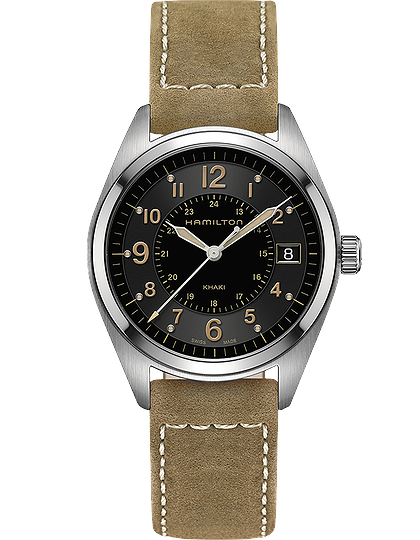Men's watch / unisex  HAMILTON, Khaki Field Quartz / 40mm, SKU: H68551833 | dimax.lv