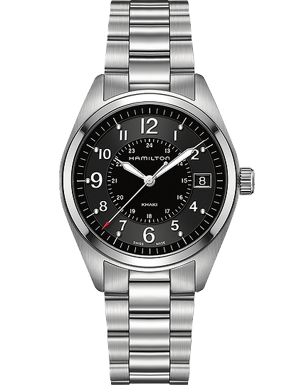 Men's watch / unisex  HAMILTON, Khaki Field Quartz / 40mm, SKU: H68551933 | dimax.lv