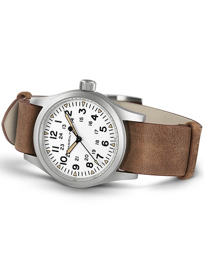 Мужские часы / унисекс  HAMILTON, Khaki Field Mechanical / 38mm, SKU: H69439511 | dimax.lv