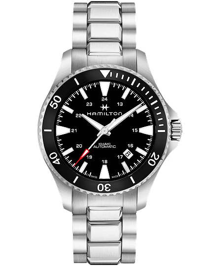 Men's watch / unisex  HAMILTON, Khaki Navy Scuba Auto / 40mm, SKU: H82335131 | dimax.lv