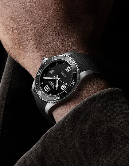Men's watch / unisex  LONGINES, HydroConquest / 41mm, SKU: L3.781.4.56.9 | dimax.lv