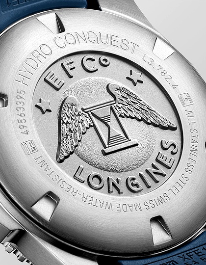 Мужские часы / унисекс  LONGINES, HydroConquest / 43mm, SKU: L3.782.4.96.9 | dimax.lv