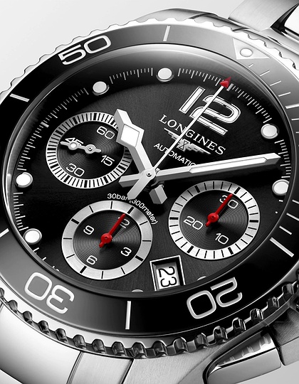 Men's watch / unisex  LONGINES, HydroConquest / 41mm, SKU: L3.783.4.56.6 | dimax.lv