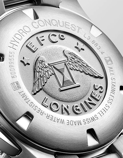 Vīriešu pulkstenis / unisex  LONGINES, HydroConquest / 43mm, SKU: L3.883.4.56.6 | dimax.lv