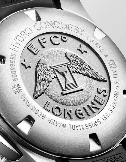 Vīriešu pulkstenis / unisex  LONGINES, HydroConquest / 43mm, SKU: L3.883.4.56.9 | dimax.lv