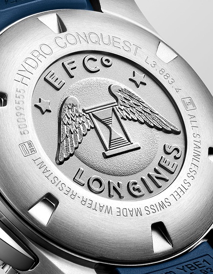 Vīriešu pulkstenis / unisex  LONGINES, HydroConquest / 43mm, SKU: L3.883.4.96.9 | dimax.lv
