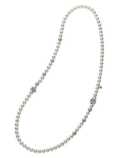 Women Jewellery  MIKIMOTO, Fortune Leaves Collection, SKU: KZ1515DW | dimax.lv
