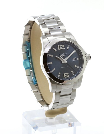 Men's watch / unisex  LONGINES, Conquest / 41mm, SKU: L3.759.4.96.6 | dimax.lv