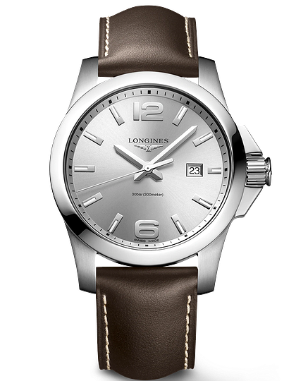 Мужские часы / унисекс  LONGINES, Conquest / 43mm, SKU: L3.760.4.76.5 | dimax.lv