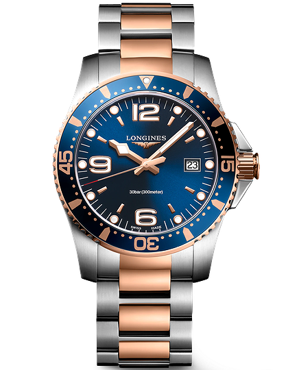 Мужские часы / унисекс  LONGINES, HydroConquest / 41mm, SKU: L3.740.3.98.7 | dimax.lv
