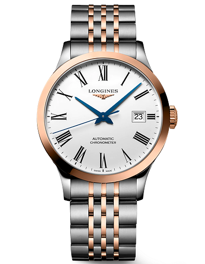 Ladies' watch  LONGINES, Watchmaking Tradition Record Collection / 38.50mm, SKU: L2.820.5.11.7 | dimax.lv