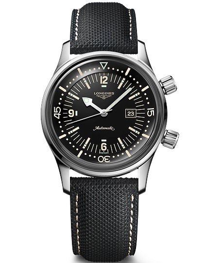 Men's watch / unisex  LONGINES, Legend Diver Watch / 36mm, SKU: L3.374.4.50.0 | dimax.lv