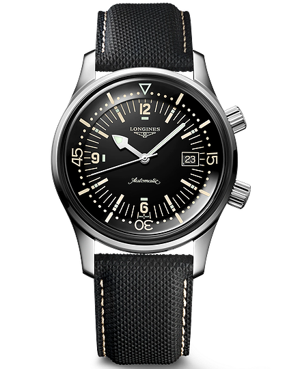 Vīriešu pulkstenis / unisex  LONGINES, Legend Diver Watch / 42mm, SKU: L3.774.4.50.0 | dimax.lv