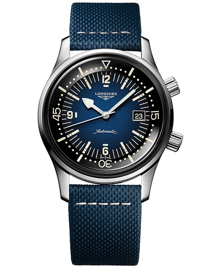 Vīriešu pulkstenis / unisex  LONGINES, Legend Diver Watch / 42mm, SKU: L3.774.4.90.2 | dimax.lv