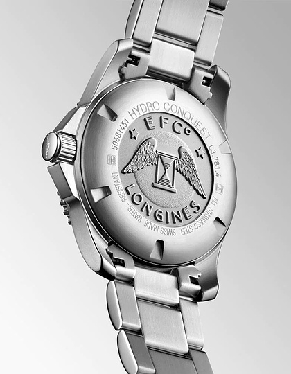 Men's watch / unisex  LONGINES, HydroConquest / 41mm, SKU: L3.781.4.06.6 | dimax.lv