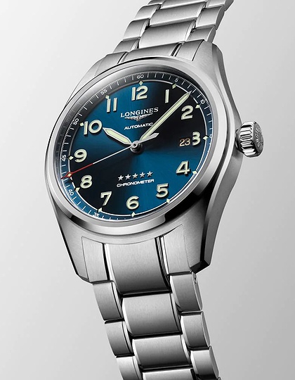 Мужские часы / унисекс  LONGINES, Spirit / 42mm, SKU: L3.811.4.93.6 | dimax.lv
