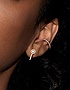 Sieviešu juvelierizstrādājumi  MESSIKA, Joy Hoop Round Diamonds 2x0.10ct Yellow Gold Earrings, SKU: 07482-YG | dimax.lv