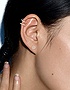 Women Jewellery  MESSIKA, Joy Round Diamonds PM Pink Gold Earrings, SKU: 06954-PG | dimax.lv