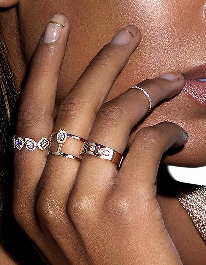 Diamond Spike Ring - 14K Gold - Fine Jewelry - Blair Weiner Designs