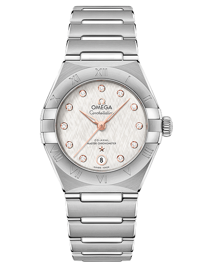 Ladies' watch  OMEGA, Constellation Co Axial Master Chronometer / 29mm, SKU: 131.10.29.20.52.001 | dimax.lv