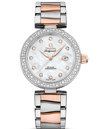 Ladies' watch  OMEGA, De Ville Ladymatic Co Axial Chronometer / 34mm, SKU: 425.25.34.20.55.004 | dimax.lv