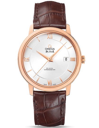Men's watch / unisex  OMEGA, De Ville Prestige Co Axial Chronometer / 39.50mm, SKU: 424.53.40.20.02.001 | dimax.lv