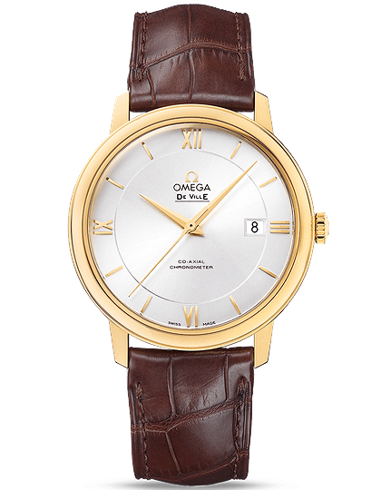 Men's watch / unisex  OMEGA, De Ville Prestige Co Axial Chronometer / 39.50mm, SKU: 424.53.40.20.02.002 | dimax.lv