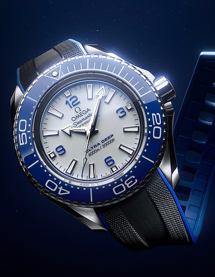 Men's watch / unisex  OMEGA, Seamaster Planet Ocean 6000m / 45.5mm, SKU: 215.32.46.21.04.001 | dimax.lv