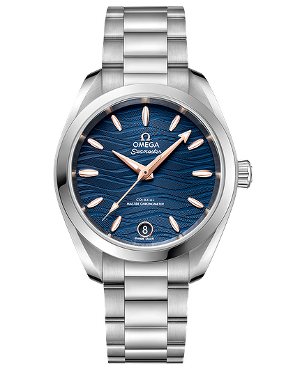 Sieviešu pulkstenis  OMEGA, Seamaster Aqua Terra 150m Co Axial Master Chronometer / 34mm, SKU: 220.10.34.20.03.001 | dimax.lv