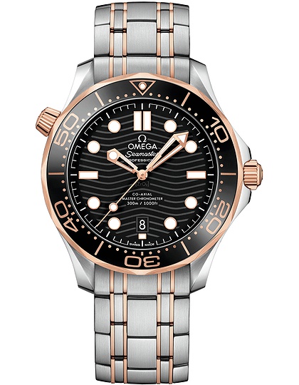 Vīriešu pulkstenis / unisex  OMEGA, Diver 300m Co Axial Master Chronometer / 42mm, SKU: 210.20.42.20.01.001 | dimax.lv
