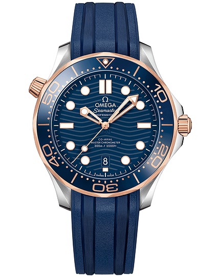 Men's watch / unisex  OMEGA, Seamaster Diver 300m Co Axial Master Chronometer / 42mm, SKU: 210.22.42.20.03.002 | dimax.lv