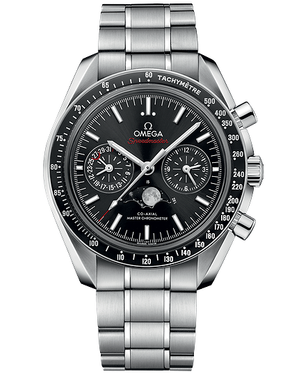 Men's watch / unisex  OMEGA, Speedmaster Moonphase Co Axial Master Chronometer Chronograph / 44.25mm, SKU: 304.30.44.52.01.001 | dimax.lv