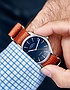 Men's watch / unisex  MÜHLE-GLASHÜTTE, Panova Blue / 40 mm, SKU: M1-40-72-LB-I | dimax.lv