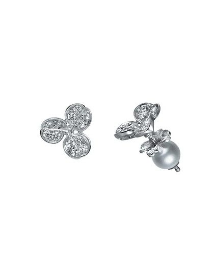 Women Jewellery  MIKIMOTO, Fortune Leaves Collection, SKU: PE1646DW | dimax.lv