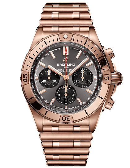 Men's watch / unisex  BREITLING, Chronomat B01 / 42mm, SKU: RB0134101B1R1 | dimax.lv