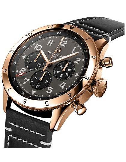 Men's watch / unisex  BREITLING, Super AVI B04 Chronograph GMT P-51 Mustang / 46mm, SKU: RB04451A1B1X1 | dimax.lv
