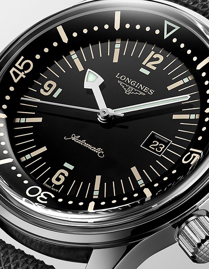 Vīriešu pulkstenis / unisex  LONGINES, Legend Diver Watch / 36mm, SKU: L3.374.4.50.0 | dimax.lv