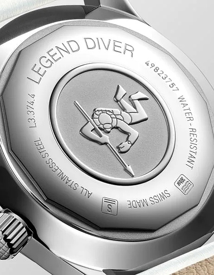 Ladies' watch  LONGINES, Legend Diver Watch / 36mm, SKU: L3.374.4.80.0 | dimax.lv