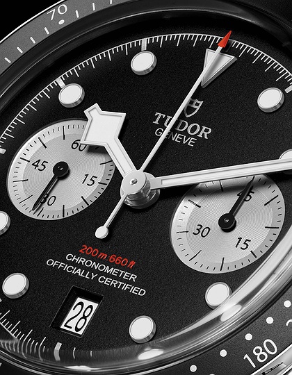 Men's watch / unisex  TUDOR, Black Bay Chrono / 41mm, SKU: M79360N-0007 | dimax.lv
